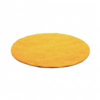 Tapis Kali en feutre - jaune pépite